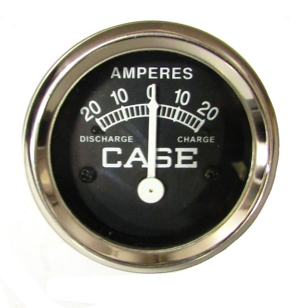 Aftermarket New Amp Gauge Fits CaseIH 400 Fits FARMALL 500 60 C D DC VI VO S SC SI 1-03601AB - main